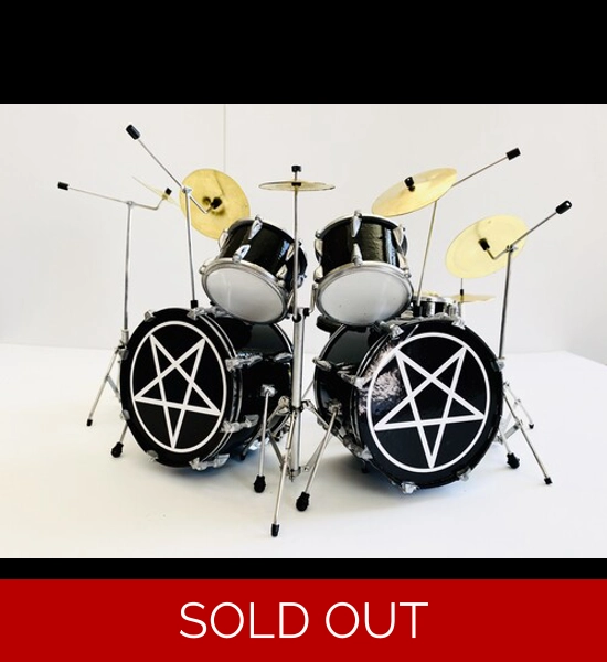 Axe Heaven Tommy Lee Drum Kit Miniature